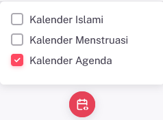 Mengaktifkan tampilan kalender agenda